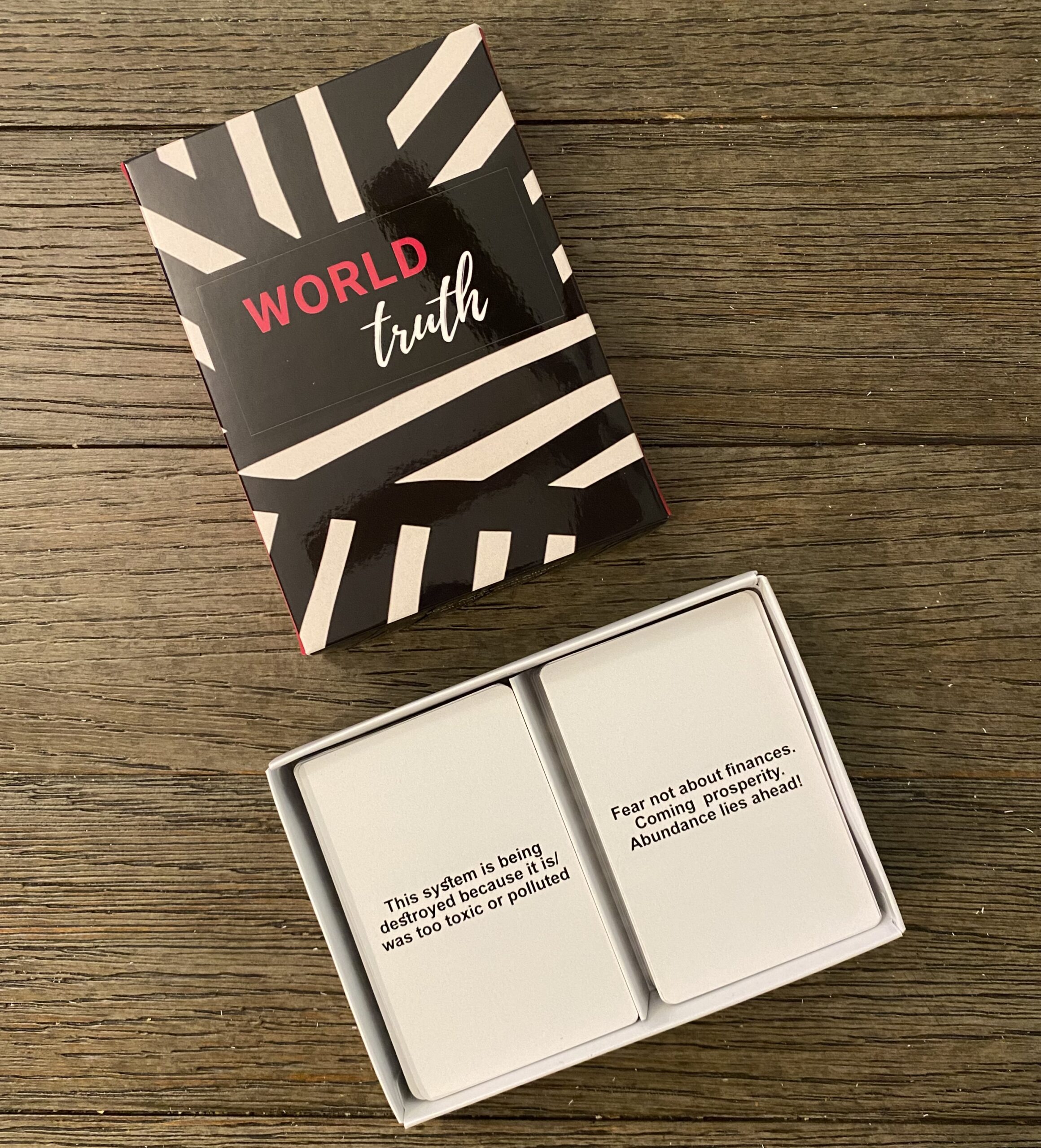 World Truth Cards