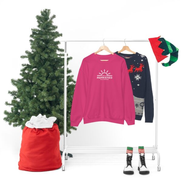 Awakened Alliance Unisex Crewneck Sweatshirt front logo only - 12 colors - Image 90