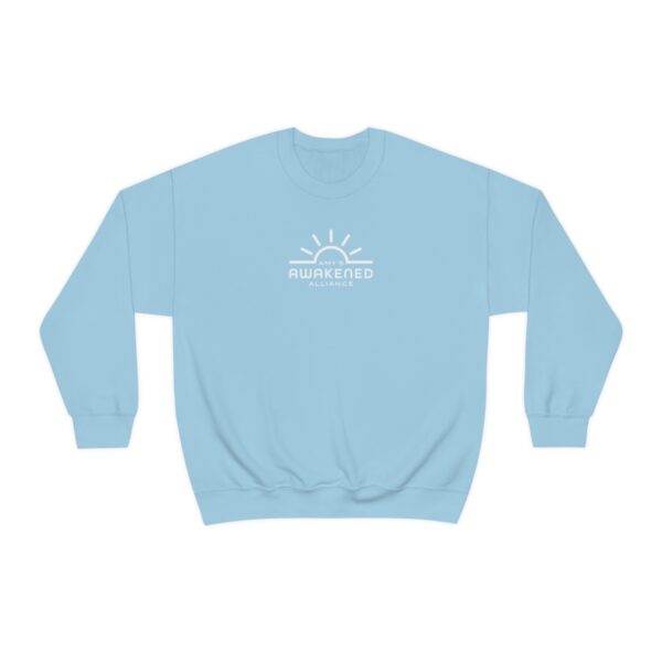 Awakened Alliance Unisex Crewneck Sweatshirt front logo only - 12 colors - Image 2