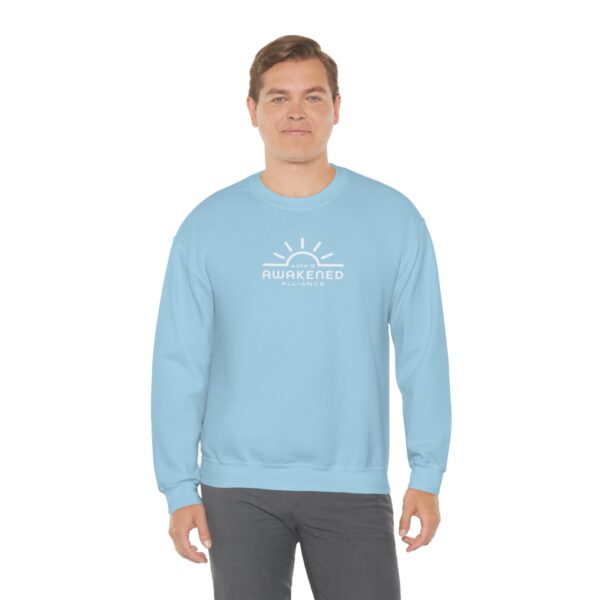 Awakened Alliance Unisex Crewneck Sweatshirt front logo only - 12 colors - Image 6