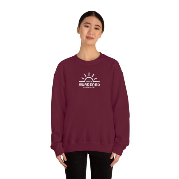 Awakened Alliance Unisex Crewneck Sweatshirt front logo only - 12 colors - Image 39
