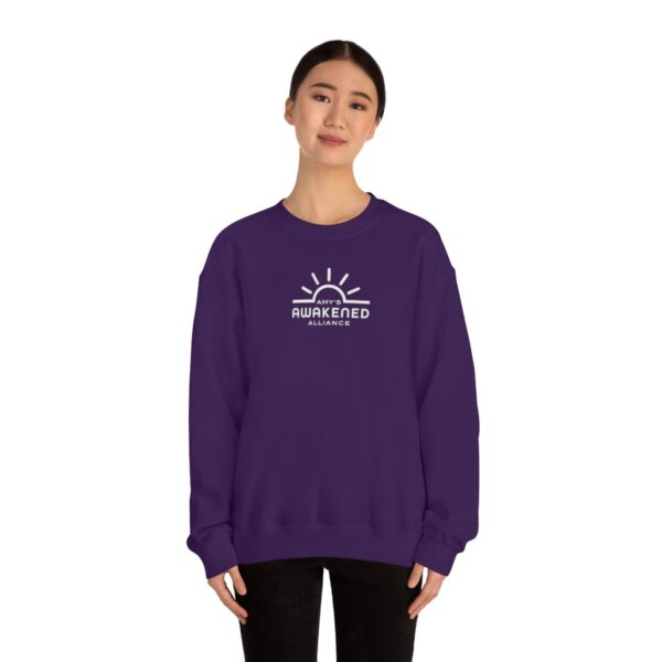 Awakened Alliance Unisex Crewneck Sweatshirt front logo only - 12 colors - Image 75