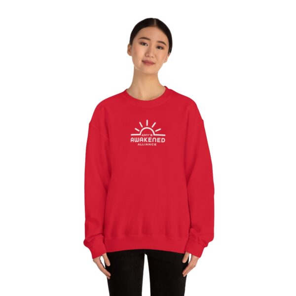 Awakened Alliance Unisex Crewneck Sweatshirt front logo only - 12 colors - Image 93
