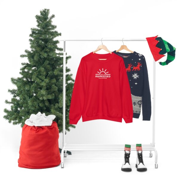 Awakened Alliance Unisex Crewneck Sweatshirt front logo only - 12 colors - Image 99