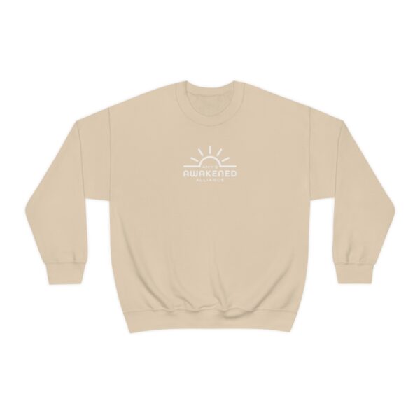 Awakened Alliance Unisex Crewneck Sweatshirt front logo only - 12 colors - Image 19