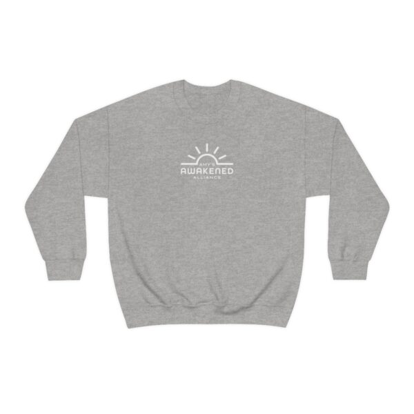 Awakened Alliance Unisex Crewneck Sweatshirt front logo only - 12 colors - Image 28
