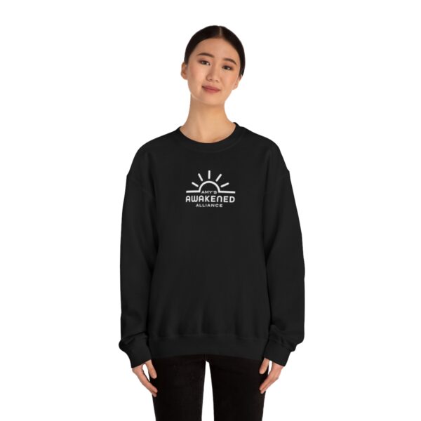Awakened Alliance Unisex Crewneck Sweatshirt front logo only - 12 colors - Image 12