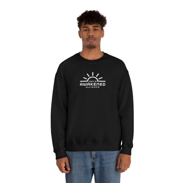 Awakened Alliance Unisex Crewneck Sweatshirt front logo only - 12 colors - Image 13
