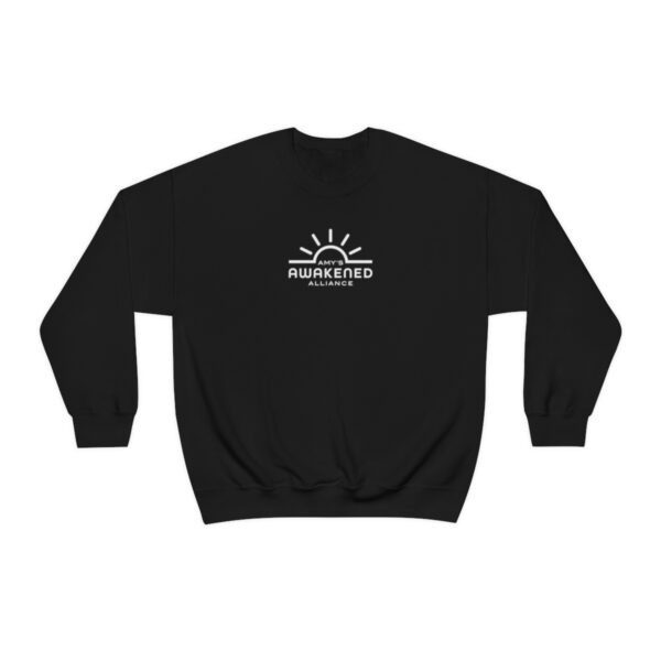 Awakened Alliance Unisex Crewneck Sweatshirt front logo only - 12 colors - Image 10