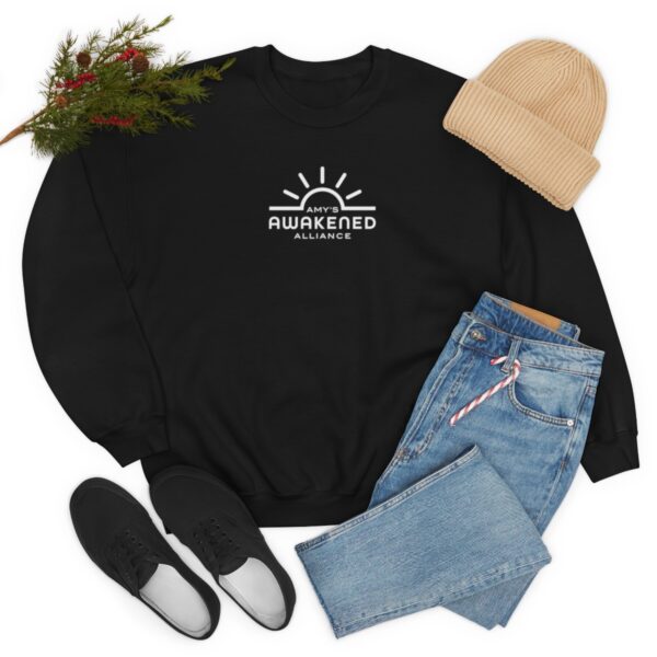 Awakened Alliance Unisex Crewneck Sweatshirt front logo only - 12 colors - Image 17