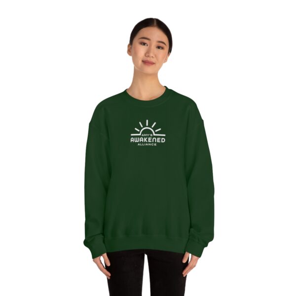 Awakened Alliance Unisex Crewneck Sweatshirt front logo only - 12 colors - Image 48