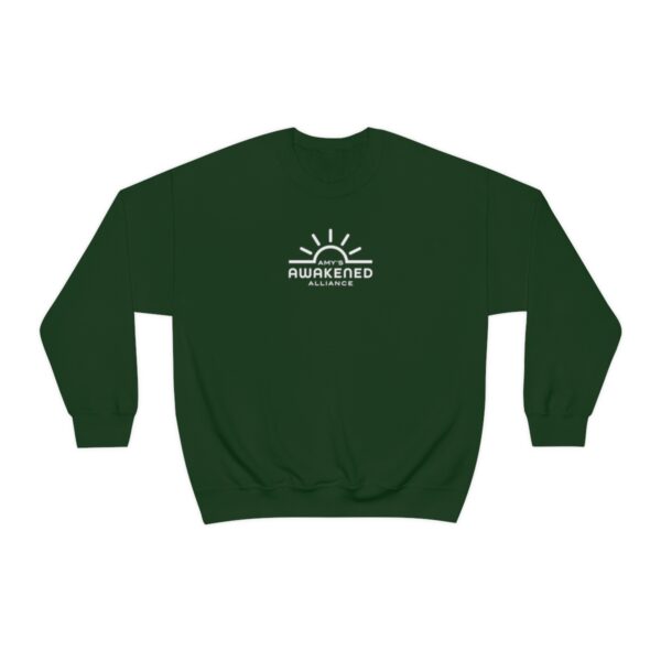 Awakened Alliance Unisex Crewneck Sweatshirt front logo only - 12 colors - Image 46