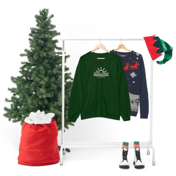 Awakened Alliance Unisex Crewneck Sweatshirt front logo only - 12 colors - Image 54