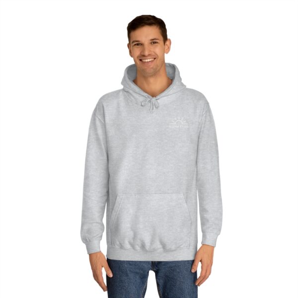 Awakened Alliance Unisex College Hoodie Distressed front logo only - 3 colors - Image 7