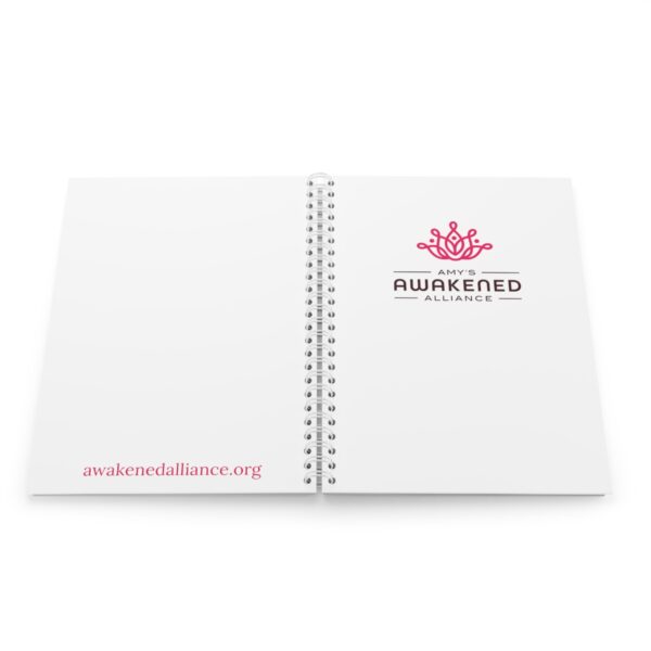 Awakened Alliance logo Spiral Notebook - Ruled pages - Image 3