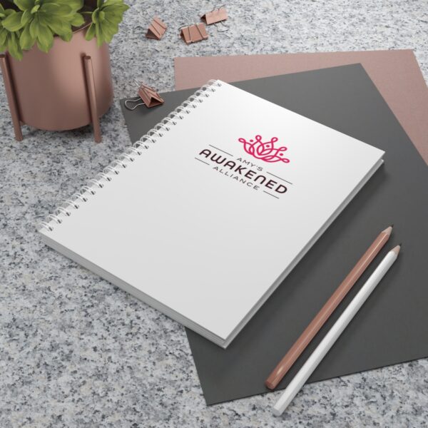 Awakened Alliance logo Spiral Notebook - Ruled pages - Image 4