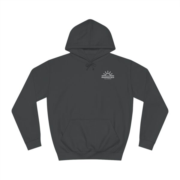 Awakened Alliance Unisex College Hoodie Distressed front logo only - 3 colors