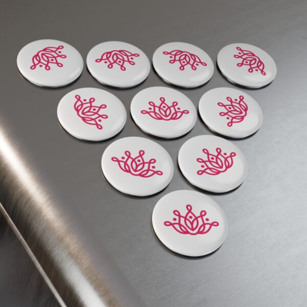 Awakened Alliance Crown Button Magnet, Round (1 & 10 pcs) - Image 10