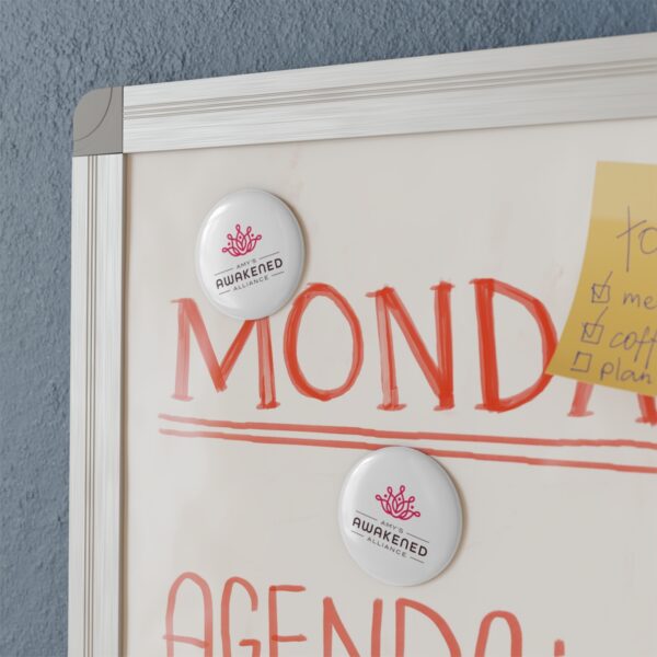 Awakened Alliance logo Button Magnet, Round (1 & 10 pcs) - Image 9