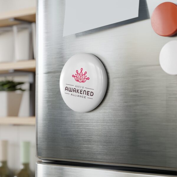 Awakened Alliance logo Button Magnet, Round (1 & 10 pcs) - Image 3