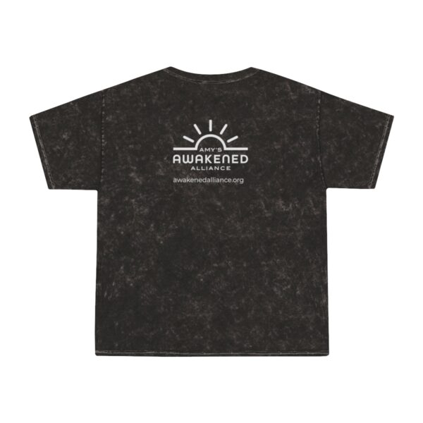 Awakened Alliance Unisex Mineral Wash T-Shirt back only imprint - Image 6