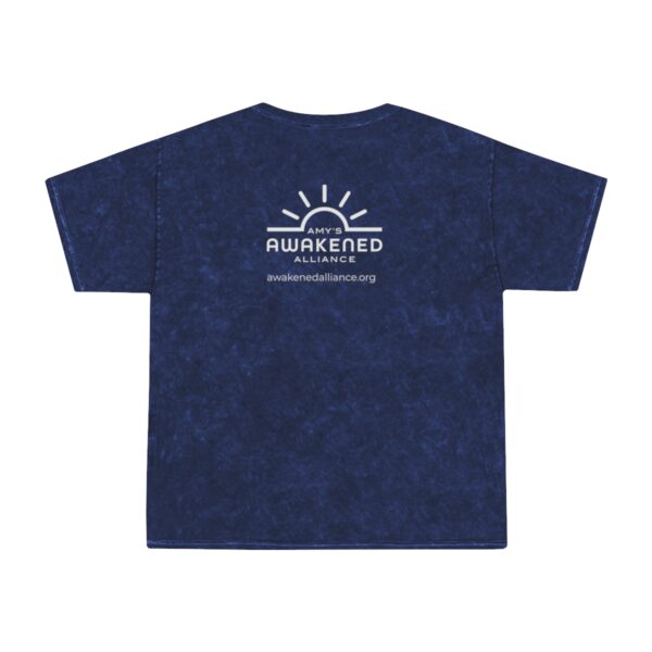 Awakened Alliance Unisex Mineral Wash T-Shirt back only imprint - Image 10