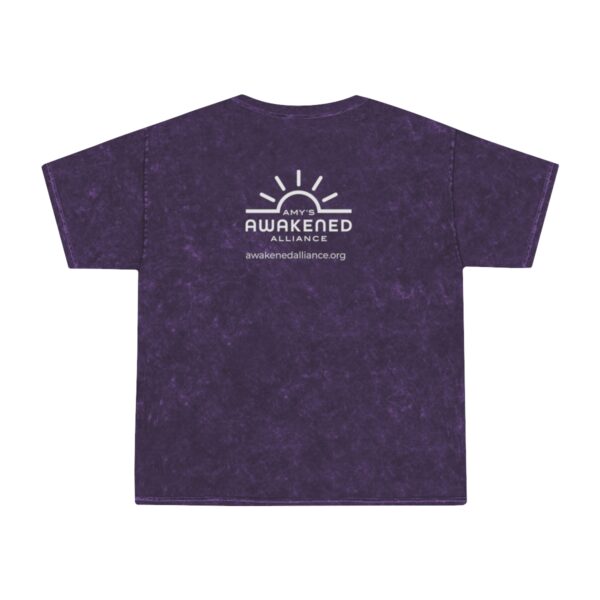 Awakened Alliance Unisex Mineral Wash T-Shirt back only imprint - Image 14