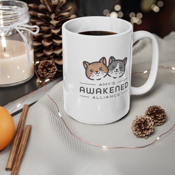 Annie & Nala Ceramic Mug Left-handed, 11oz or 15oz - Image 4