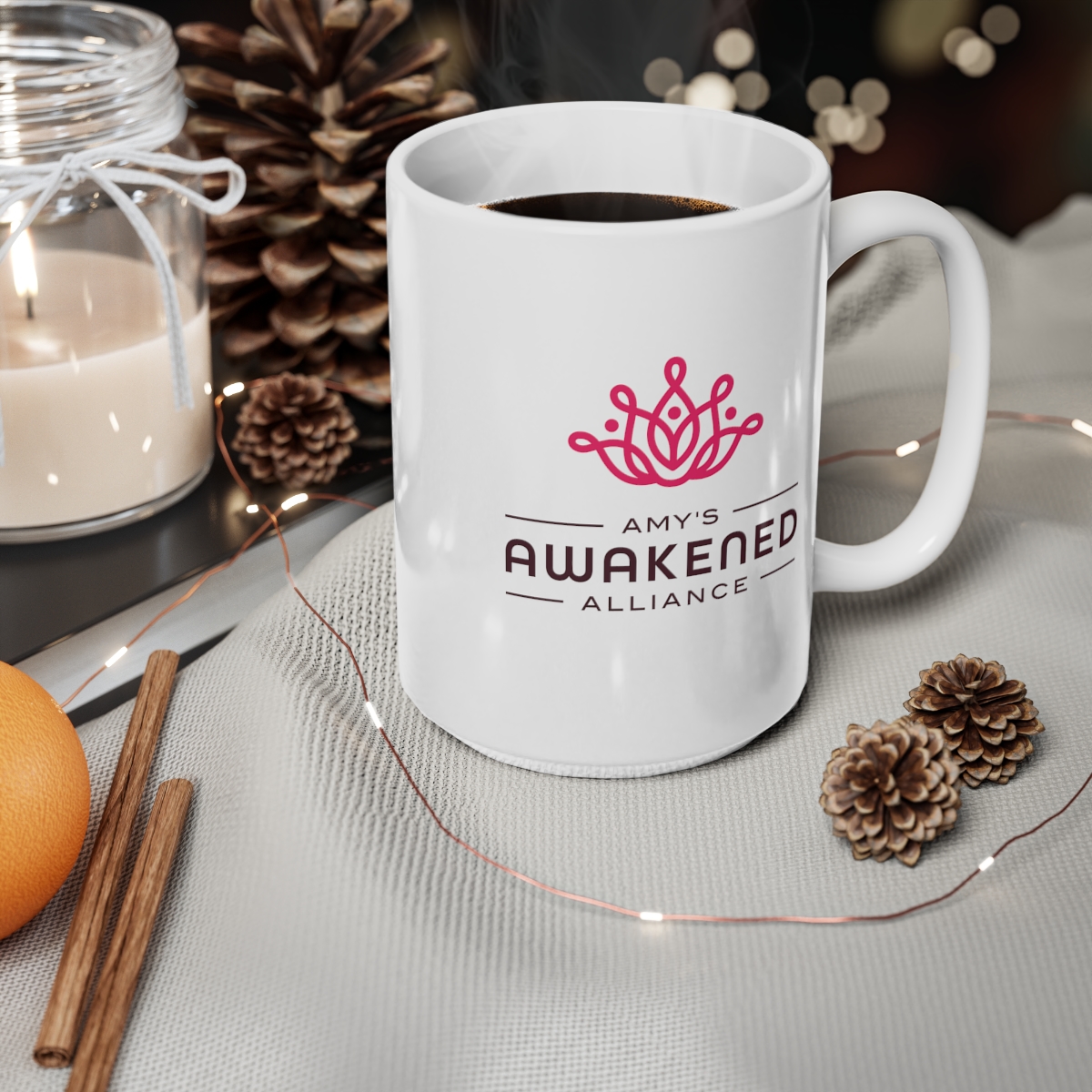 Awakened Alliance Ceramic Coffee Mug Right-handed, 11oz or 15oz - Image 4