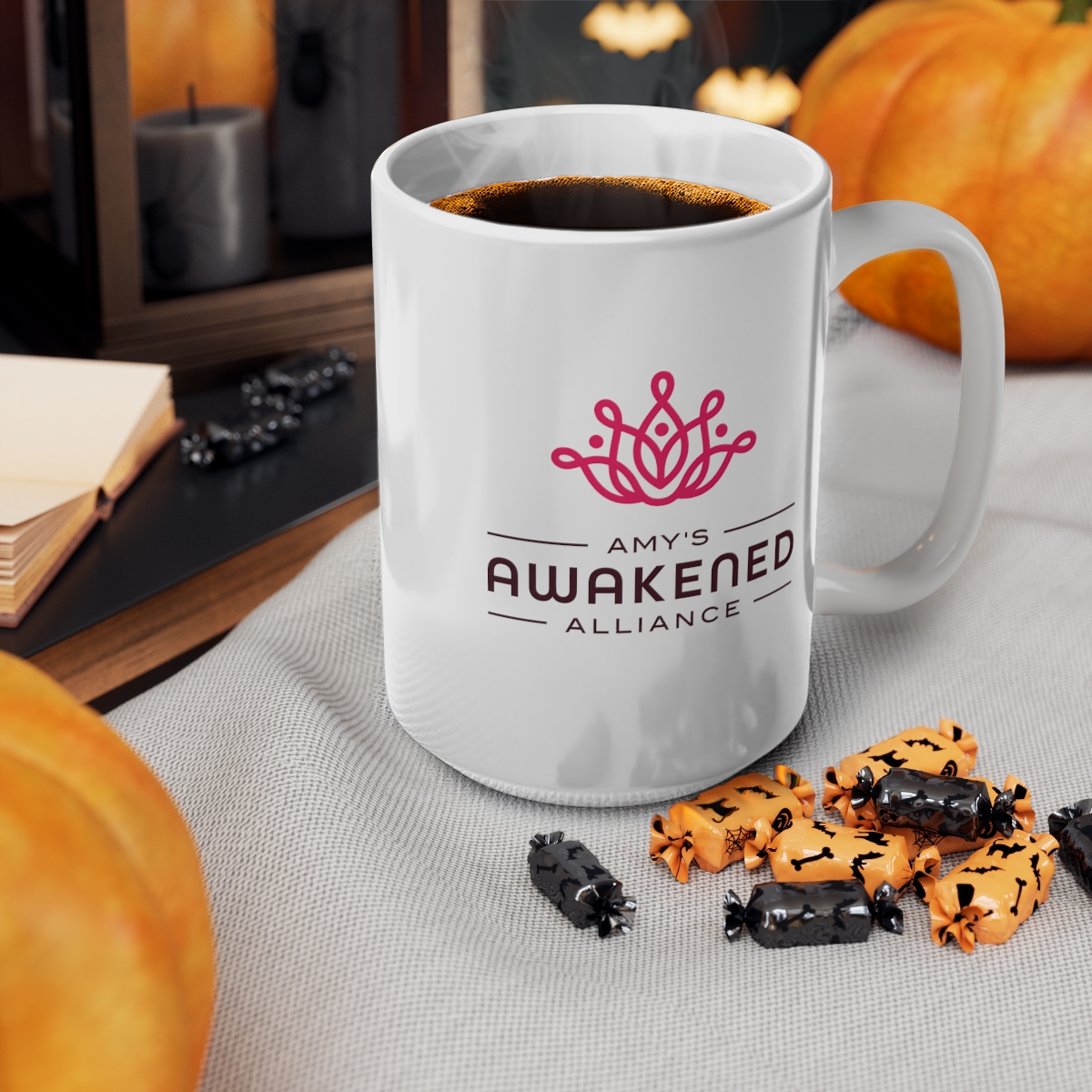 Awakened Alliance Ceramic Coffee Mug Right-handed, 11oz or 15oz - Image 7