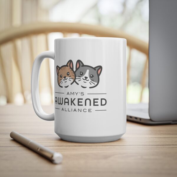 Annie & Nala Ceramic Mug Right-handed, 11oz or 15oz - Image 6