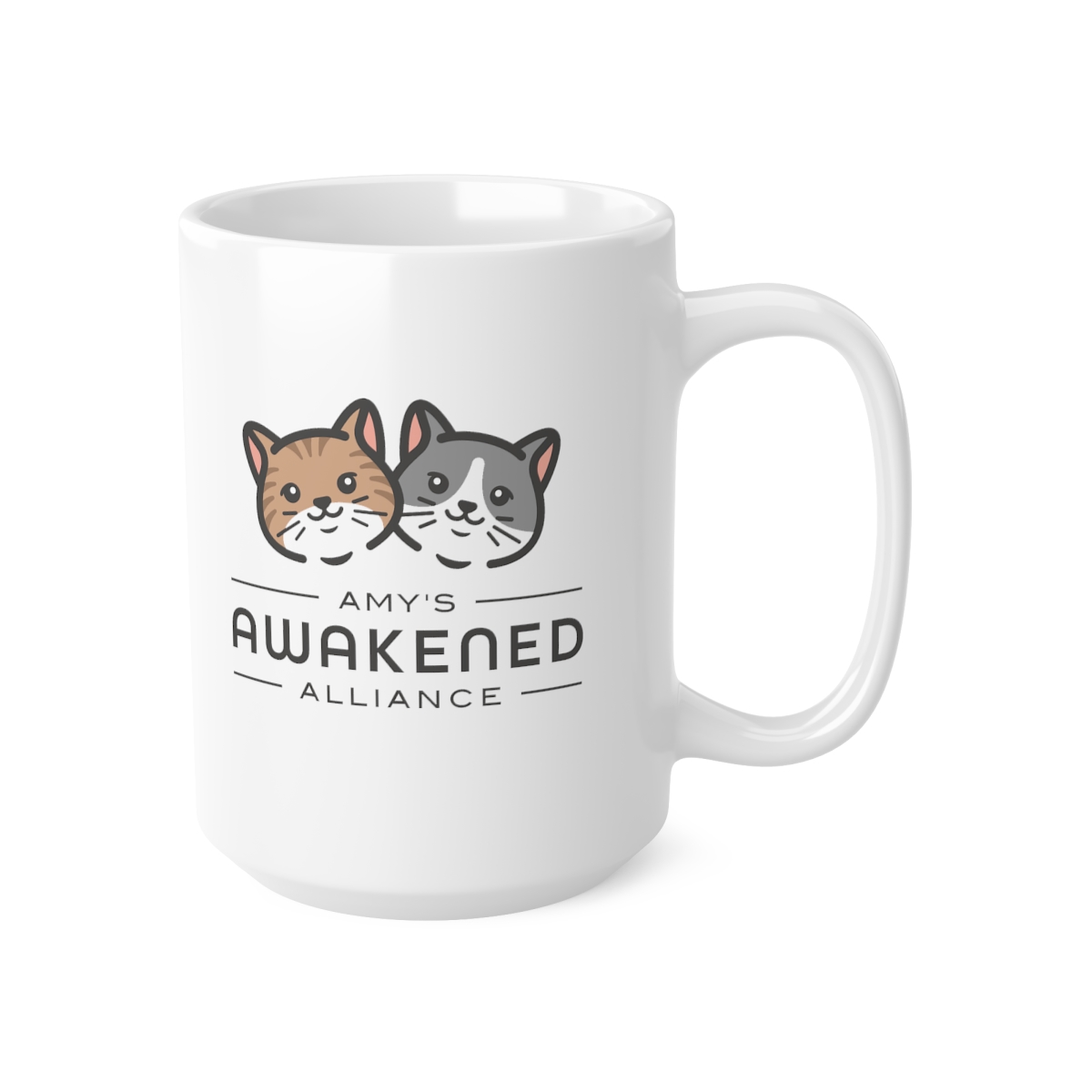 Annie & Nala Ceramic Mug Left-handed, 11oz or 15oz