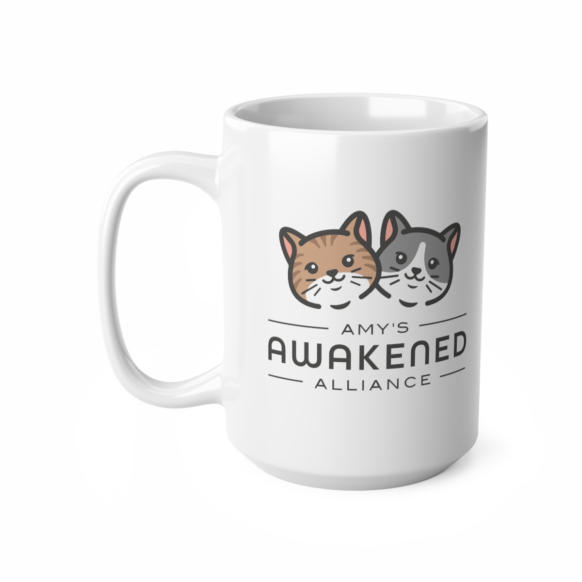 Annie & Nala Ceramic Mug Right-handed, 11oz or 15oz